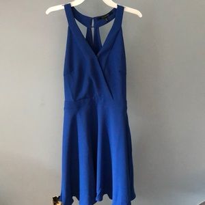 Royal blue beautiful dress